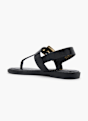 Graceland Toe post sandal Black 134924 3