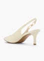 Catwalk Slingback heel Cream 134988 3