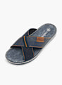 Rieker Flache Pantolette Blau 137519 2