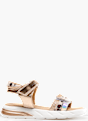 Graceland Sandal Metalik Pembe 137568 1