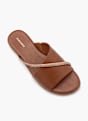 Graceland Flache Pantolette Cognac 137845 2