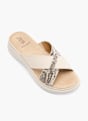 Easy Street Flache Pantolette Beige 138032 2