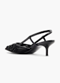 Catwalk Slingback salonarji Črna 138089 3