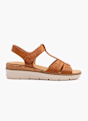 Relife Heeled sandal Cognac 138745 1
