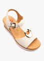 Relife Heeled sandal Cream 138748 2