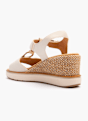 Relife Heeled sandal Cream 138748 3