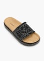 Graceland Chinelo com palmilha alta Preto 138795 2