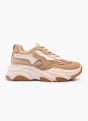 Graceland Chunky trainer Taupe 149742 1