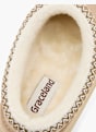 Graceland Geschlossener Hausschuh Creme 151319 5