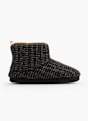 Casa mia Plush slipper Black 158036 1