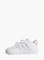 adidas Grand Court Lifestyle Court Hook and Loop Schuh Weiß 142864 3