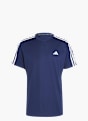 adidas Train Essentials 3-Streifen Training T-Shirt Blau 141207 1
