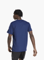 adidas Train Essentials 3-Streifen Training T-Shirt Blau 141207 3