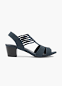 Graceland Højhælet sandal Blå 21344 1