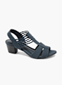 Graceland Højhælet sandal Blå 21344 6