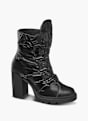 Catwalk Botki sznurowane Czarny 21604 1