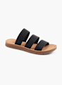 Graceland Flache Pantolette Schwarz 154 6
