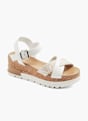 Graceland Sandales à talons Blanc 2207 6