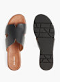 Graceland Slip in sandal Sort 7677 3