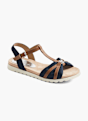 TOM TAILOR Sandale Bleu foncé 15877 6