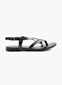5th Avenue Sandalen-Zehentrenner Schwarz 7703 1