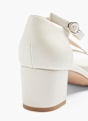 Graceland Sapato de salto com fivela Branco 4994 4