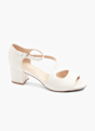 Graceland Sapato de salto com fivela Branco 4994 6