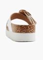 Catwalk Chinelo com palmilha alta Branco 4998 4