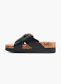 Catwalk Ciabatta con plantare profondo Nero 3124 2