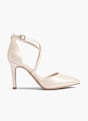 Graceland Sapato de salto com fivela Beige 20001 1