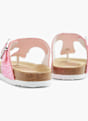 TOM TAILOR Sandal med tå-split Pink 32385 4