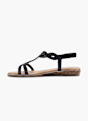 Graceland Sandal Sort 5962 2