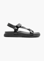 Catwalk Sandale Schwarz 10372 2