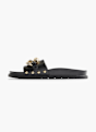 Catwalk Flache Pantolette Schwarz 3250 2