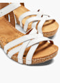 5th Avenue Sandalias de tacón Blanco 18587 5