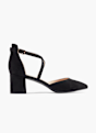 Graceland Spangenpumps Schwarz 4161 1