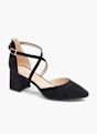 Graceland Spangenpumps Schwarz 4161 6