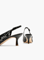 Catwalk Slingback salonarji Črna 20233 4