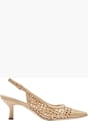 Catwalk Décolleté con cinturino Beige 22730 2