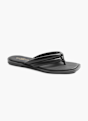 5th Avenue Chancla de dedo Negro 2334 6
