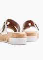 Graceland Chinelo com palmilha alta Branco 20968 4