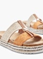 Graceland Tieffuß Pantolette Beige 20283 5