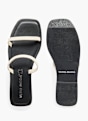 Vero Moda Flache Pantolette Weiß 742 3