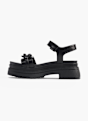 Catwalk Sandale s petom Crna 3323 2