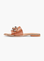 Catwalk Flache Pantolette Cognac 3326 2