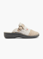 Casa mia Zapatillas de casa cerradas Crema 20570 2