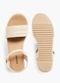 Graceland Сандали с ток Бежов 1505 3