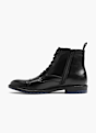 AM SHOE Fűzős bokacsizma fekete 33116 2