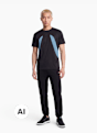 FILA Tee-shirt Noir 55716 5