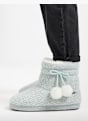 ESPRIT Pantuflas Azul claro 6173 7
